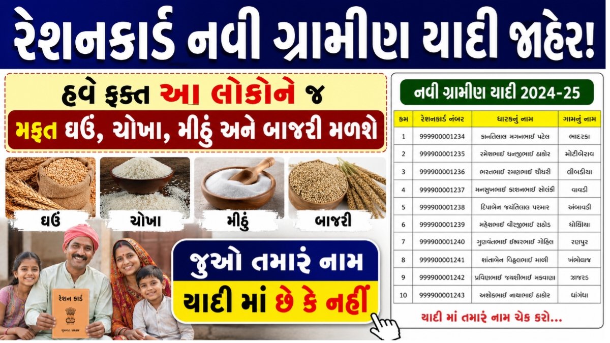 Ration Card Gramin List
