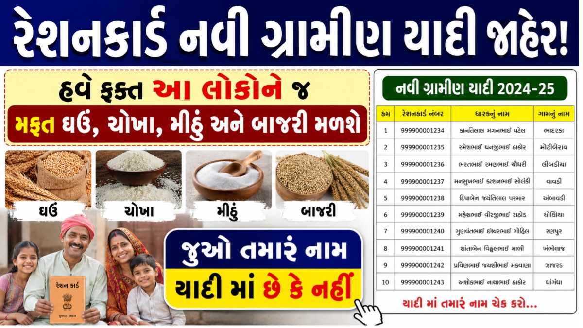 Ration Card Gramin List