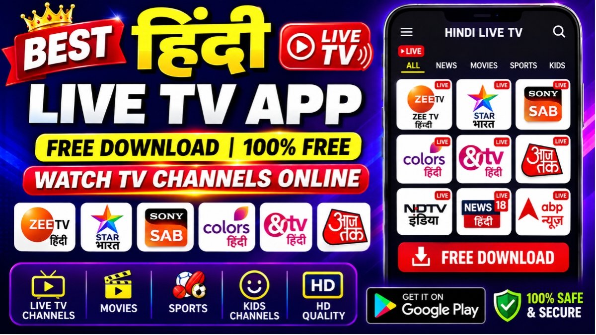 Best Hindi Live TV App